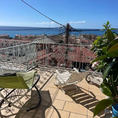 Terrace, Panoramic View, Quiet Area Menton